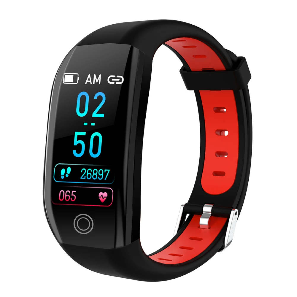 

Touch Screen Fitness Watches Bracelet Sports Activity Tracker Men Women Heart Rate Monitor Smartwatch for Android IOS, Multi color