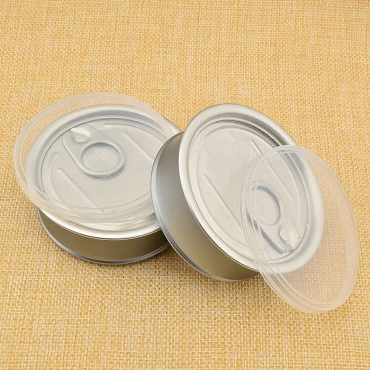 Empty Tuna Tin Cans Herb Standard Herbs Tin Can Metal Tin Round Can