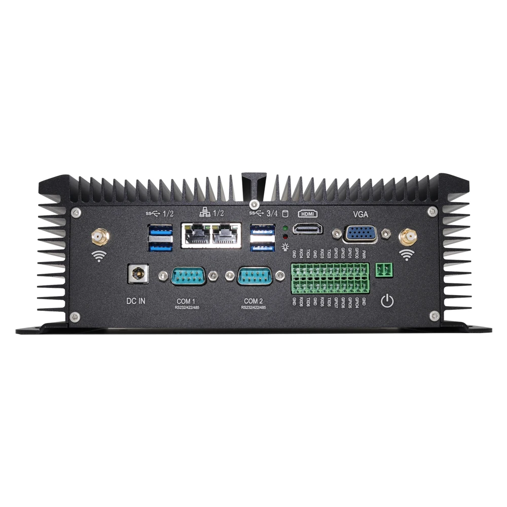 

EGLOBAL i7 7500U 32GB DDR4 1TB SSD fanless industrial pc GPIO for industrial, school,POS system