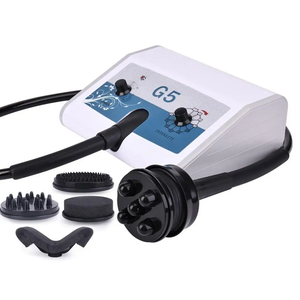 

Salon Use Portable Vibrating Cellulite G5 Vibrator 5 Heads Massage Body Slimming Massager Machine