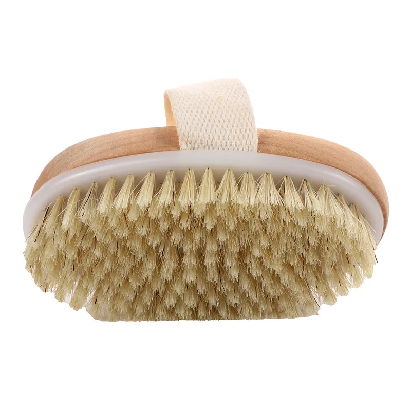 

Natural Wood Body Brush Wood Ball Body Bath Massager, Natural color