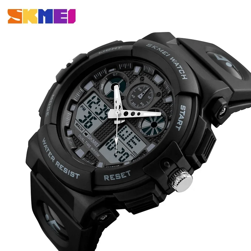 

SKMEI 1270 waterproof analog digital relojes hombre skmei luxury mens watch, 5 colors