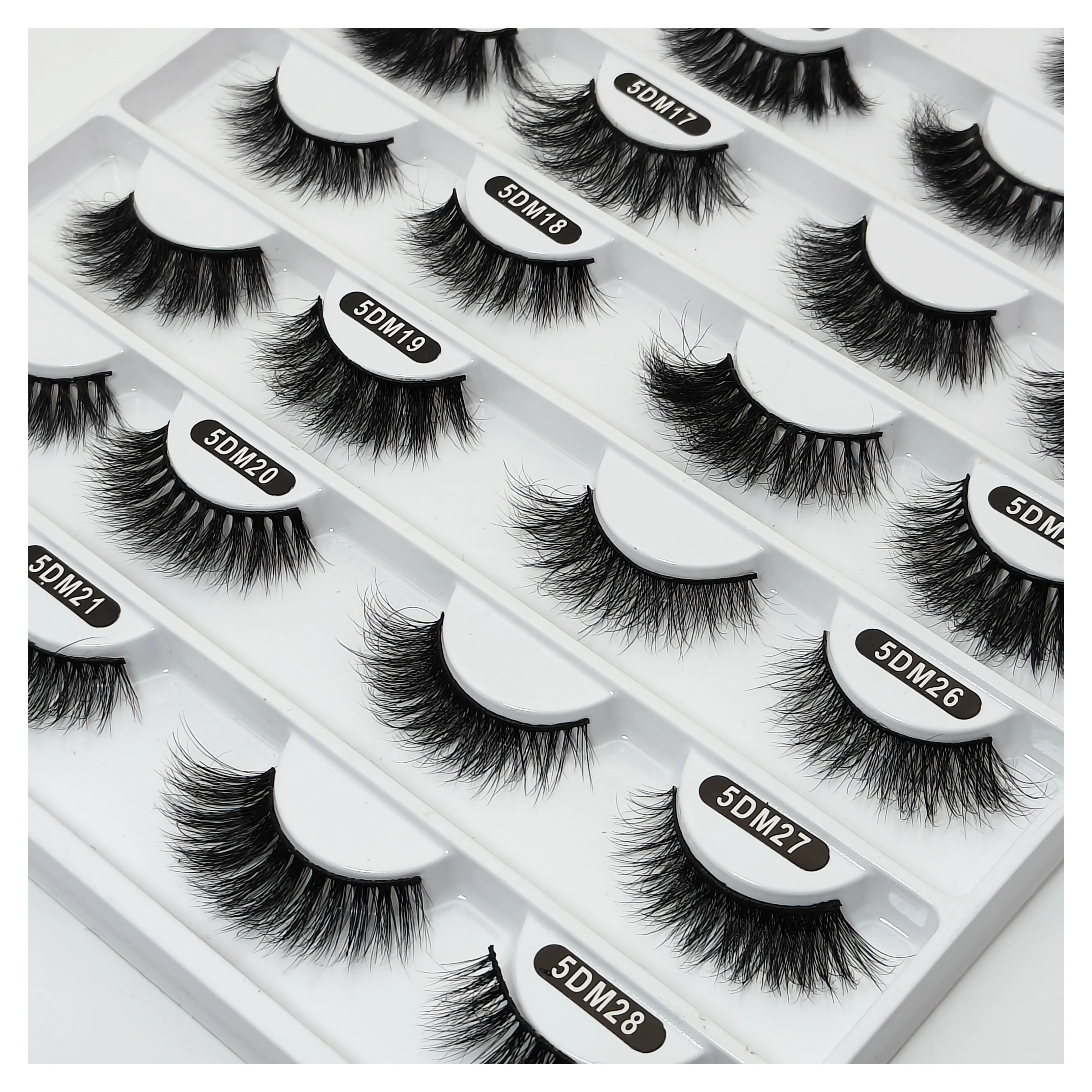 

Cruelty Free Individual Luxury Natural 15mm Mink Lashes Full Strip Eyelashes