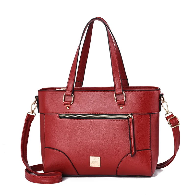 

Lady bag Fashion trend women's handbag, Red, black.......