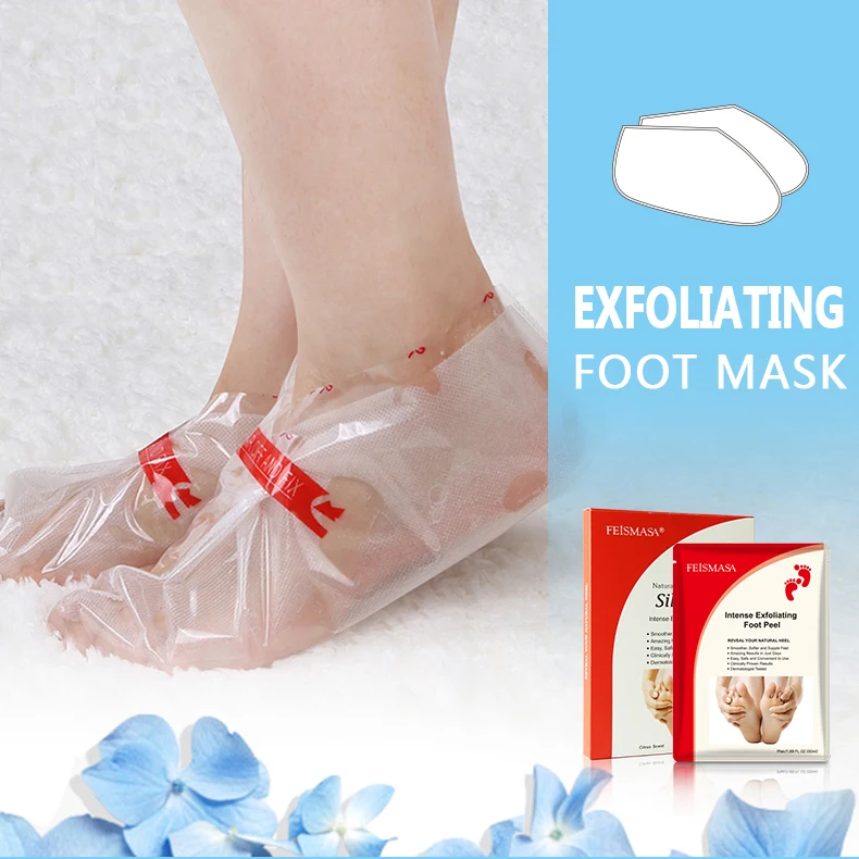 

Good Quality Wholesale Removes dead skin Peeling Peel Socks Feet Sheet Exfoliating Foot Mask