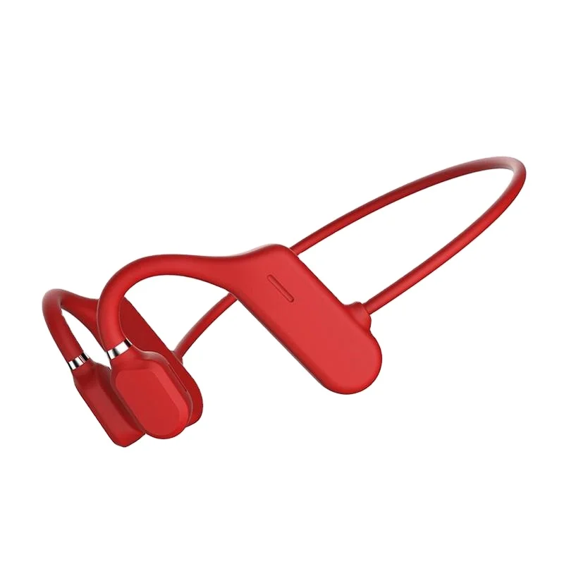 

120mah Bone Conduction Headphone Wireless Waterproof Comfortable Wear Open Ear Hook Light Weight Not In-ear Sports Earphones