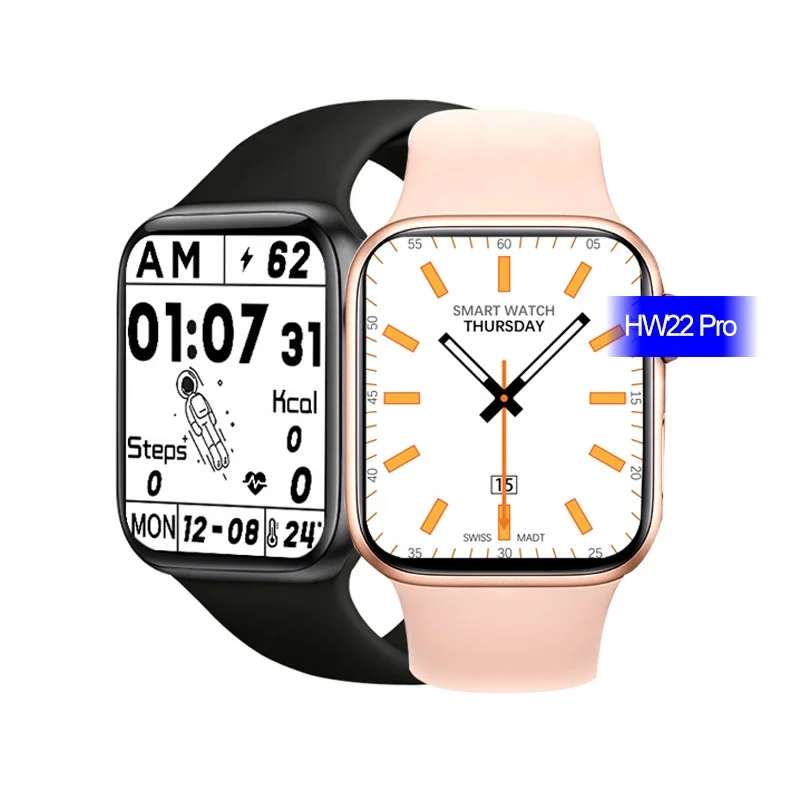 

2021New Arrival Smart Watch HW22 1.75 reloj intelligent iwo 13 watch6 series 5 6 smartwatch for wan women With Smart Passcode