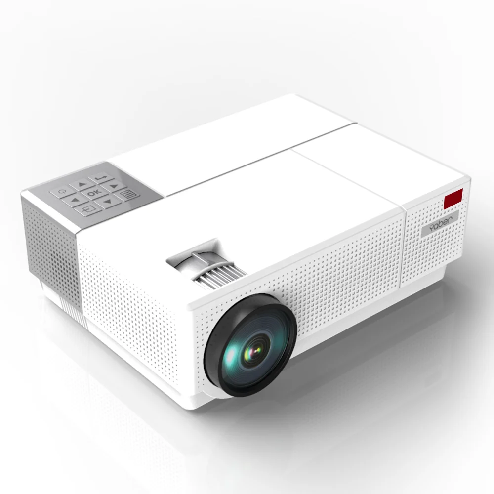 

Yaber Y31 Office Meeting Projector Native 1920*1080P Support 4K 300inch 3D 8000L 4D Keystone Correction LED Business Projectors