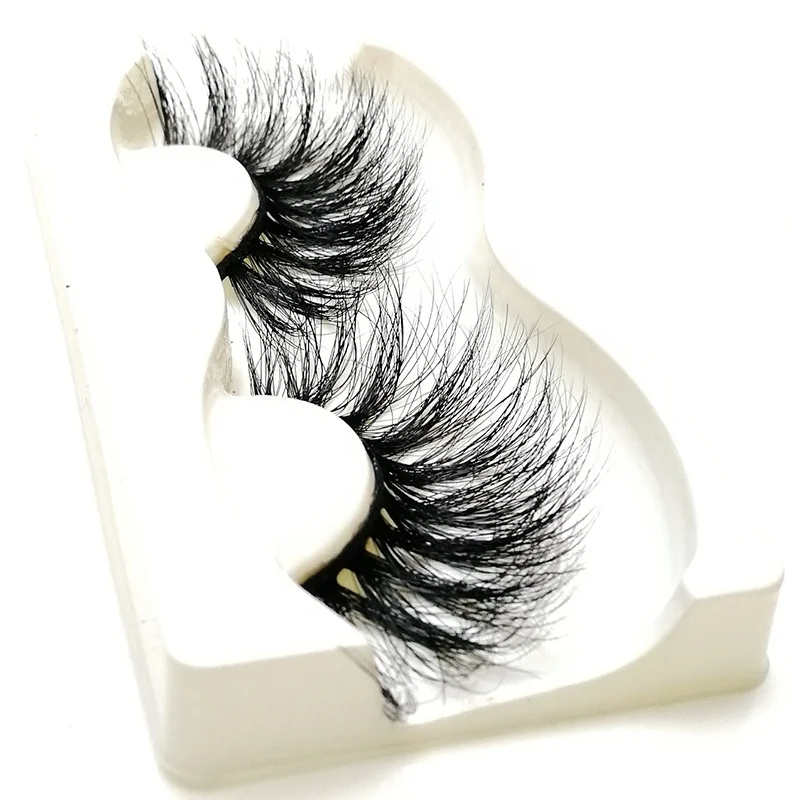 

fluffy eyelashes 5D33 100% real mink fur 5D 25mm false eye lashes mink wholesale eyelash, Cruelty free eyelashes natural black