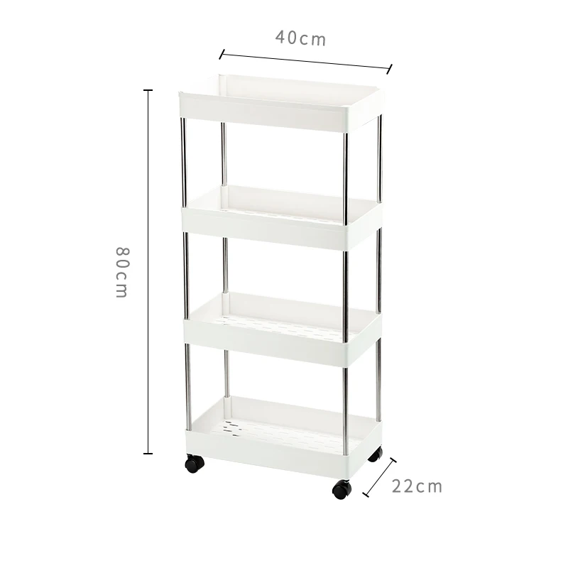 

Multifunction household 4 Tier Wire Metal Holders Kitchen Storage Rack Holders bathroom rack shelf