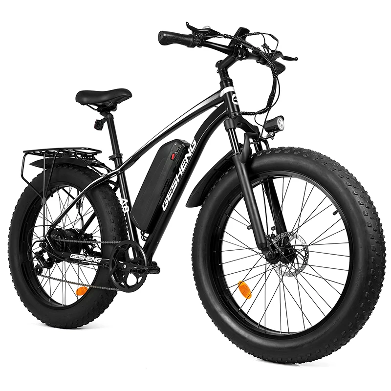 

Canada Warehouse Fat Tire Electric Bike Electric Bicycle Electric Mountain Bike With 26'' 4.0 Snow Tire 48V 13AH 500W For Adult