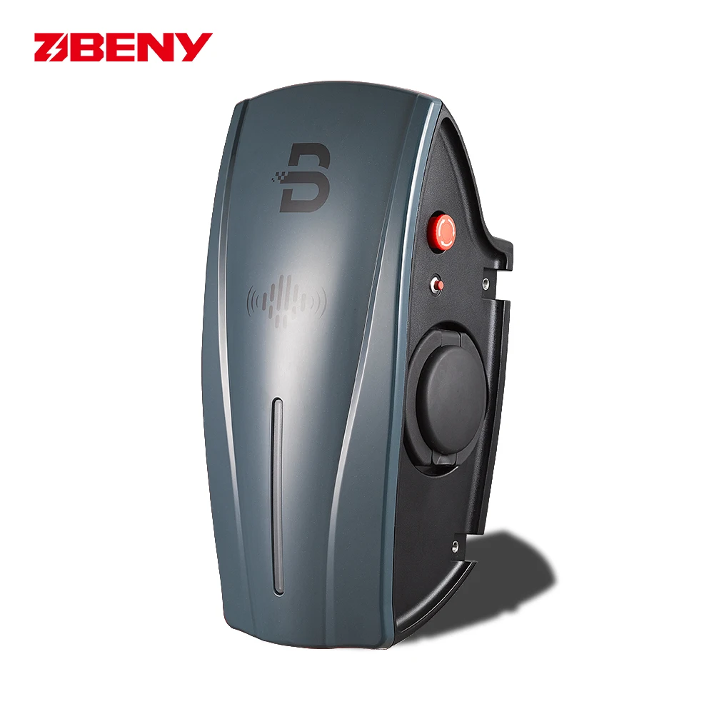 

BENY 22KW 32a ev car charger box type2 400v 3-phase wall-mounted charging stations 7kw dynamic load ev charger