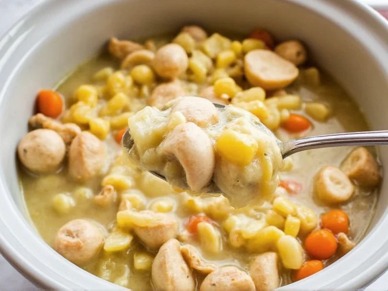 Perfect Crock Pot Chicken Pot Pie Soup Recipe