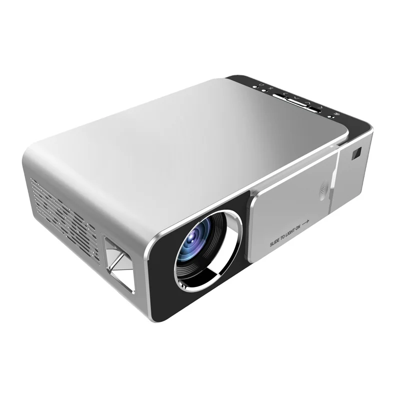 

Leeman T6 HD Android Projector 3000 Lumens 1280*720p mini LED Projector T6 Home LED Projector