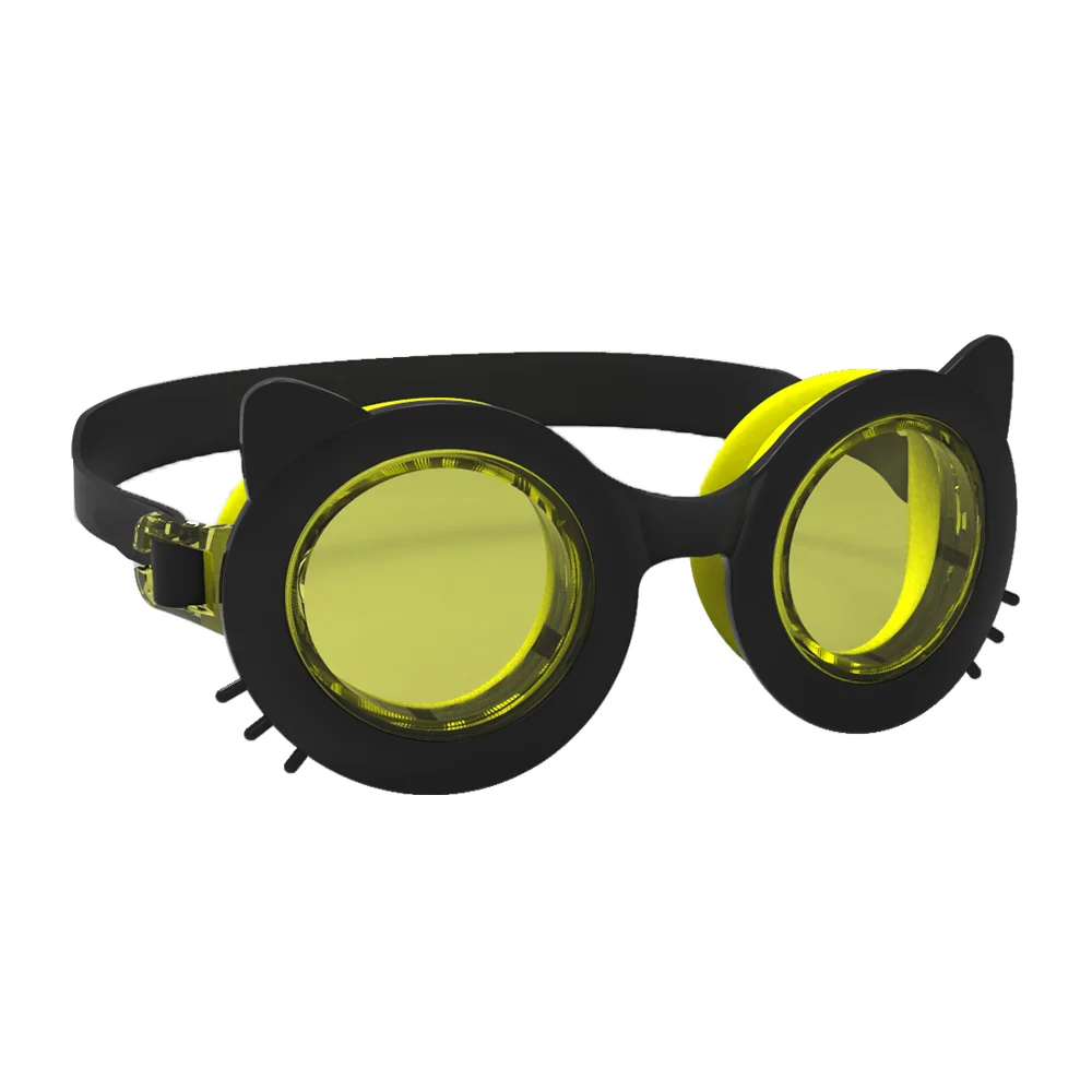 

ZLF Hot selling swimming goggles for kids Anti-fog UV protection cat model design waterproof swimming glasses 4200, Custom color
