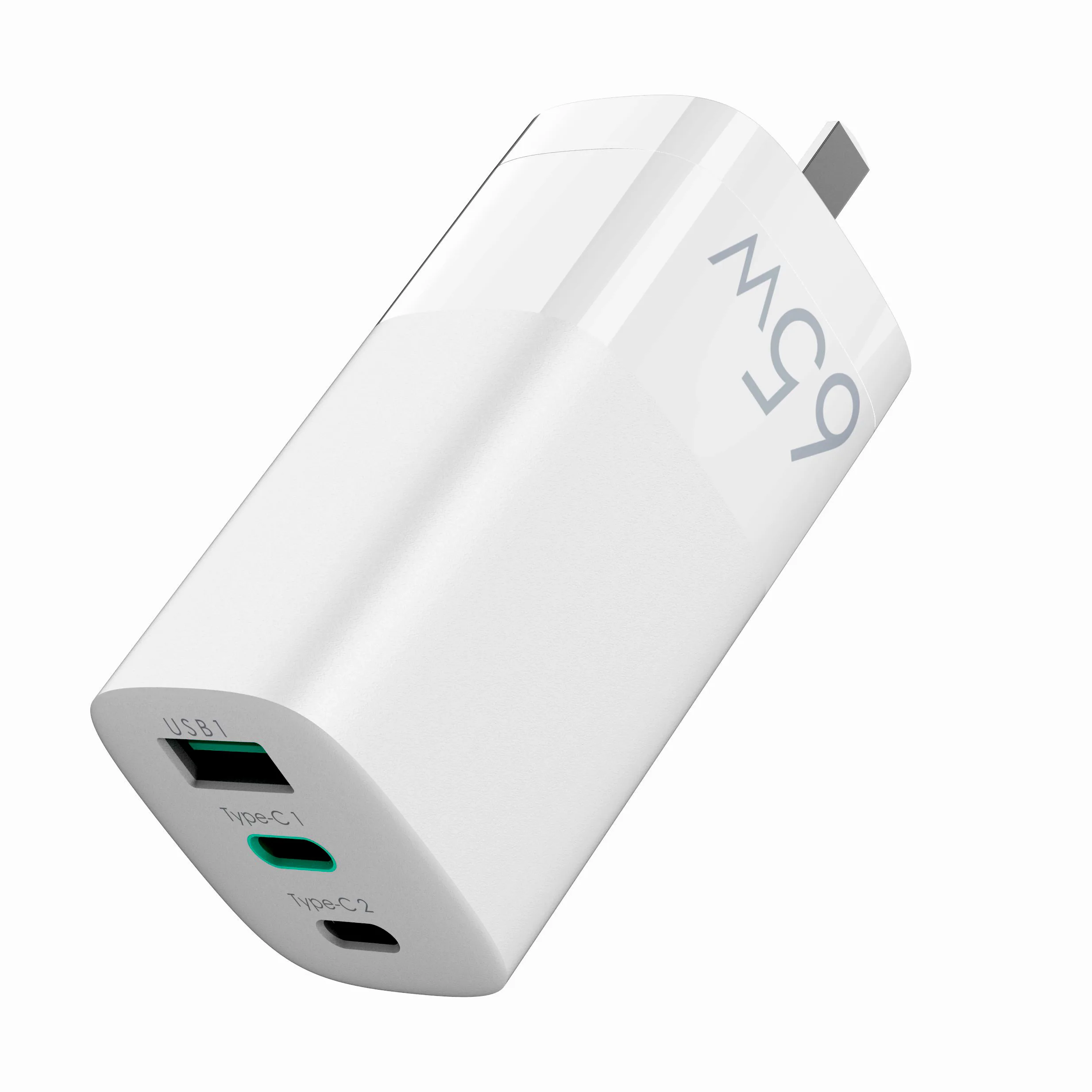 

foldable US usb type C GaN travel charger power adapter for mobile phone