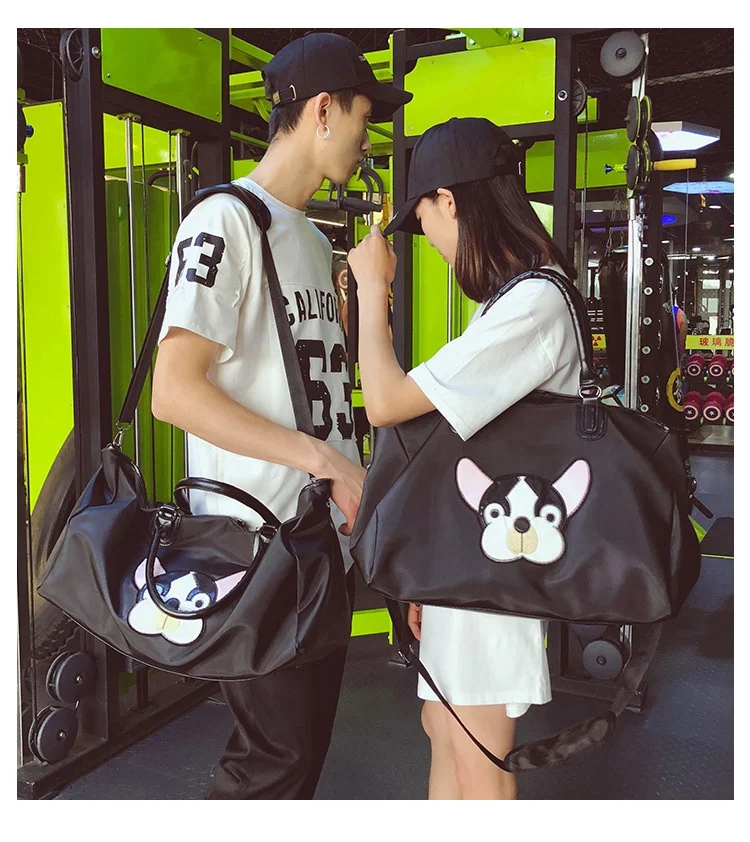 

fashion fancy travel trolly duffle bag waterproof gym bag men custom, Customized color