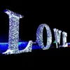 Metal Frame Acrylic 3D LED LOVE light