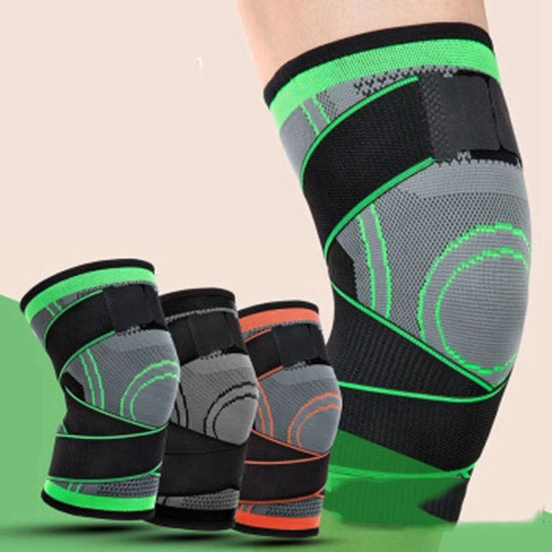 

1 Pair Men Women Support Compression Sleeves Joint Pain Arthritis Relief Running Fitness Elastic Wrap Brace Knee Pads With