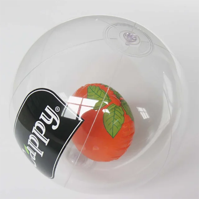 
new fashion promotion eco-friendly inflatable beach ball with inner 