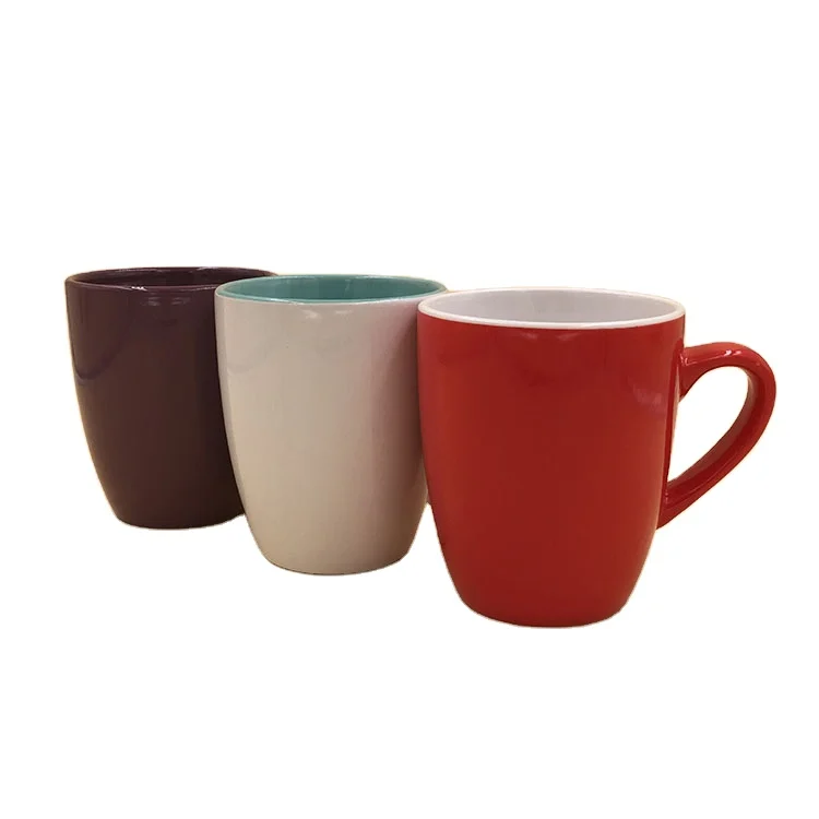 

Eco friendly matte custom logo coffee ceramic mug, Customized