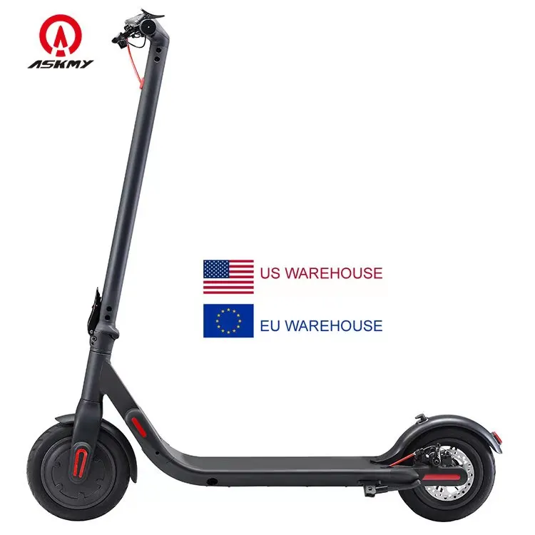 

ASKMY EH800 LED Foot Electric Scooter Two Wheel Kick Scooters 250W Moto Eletrica E Sooter For Adults Fast Electric Scooters