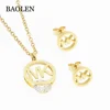 Mexican Fashion Costume Shell Jewelry Wholesaler Fashion Gold Jewelry Girl Jewelry Set china wholesale market