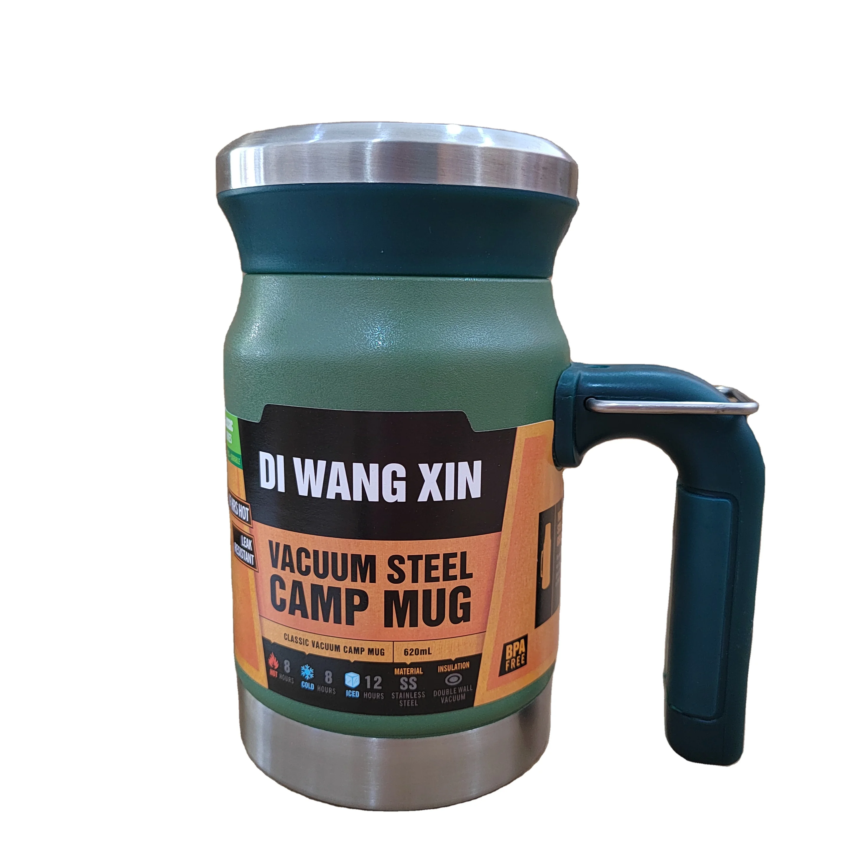 

21oz Stanley Vacuum Insulation Teapot Camping Customized Household Hot Water Kettle Office Handle Stanley Thermos
