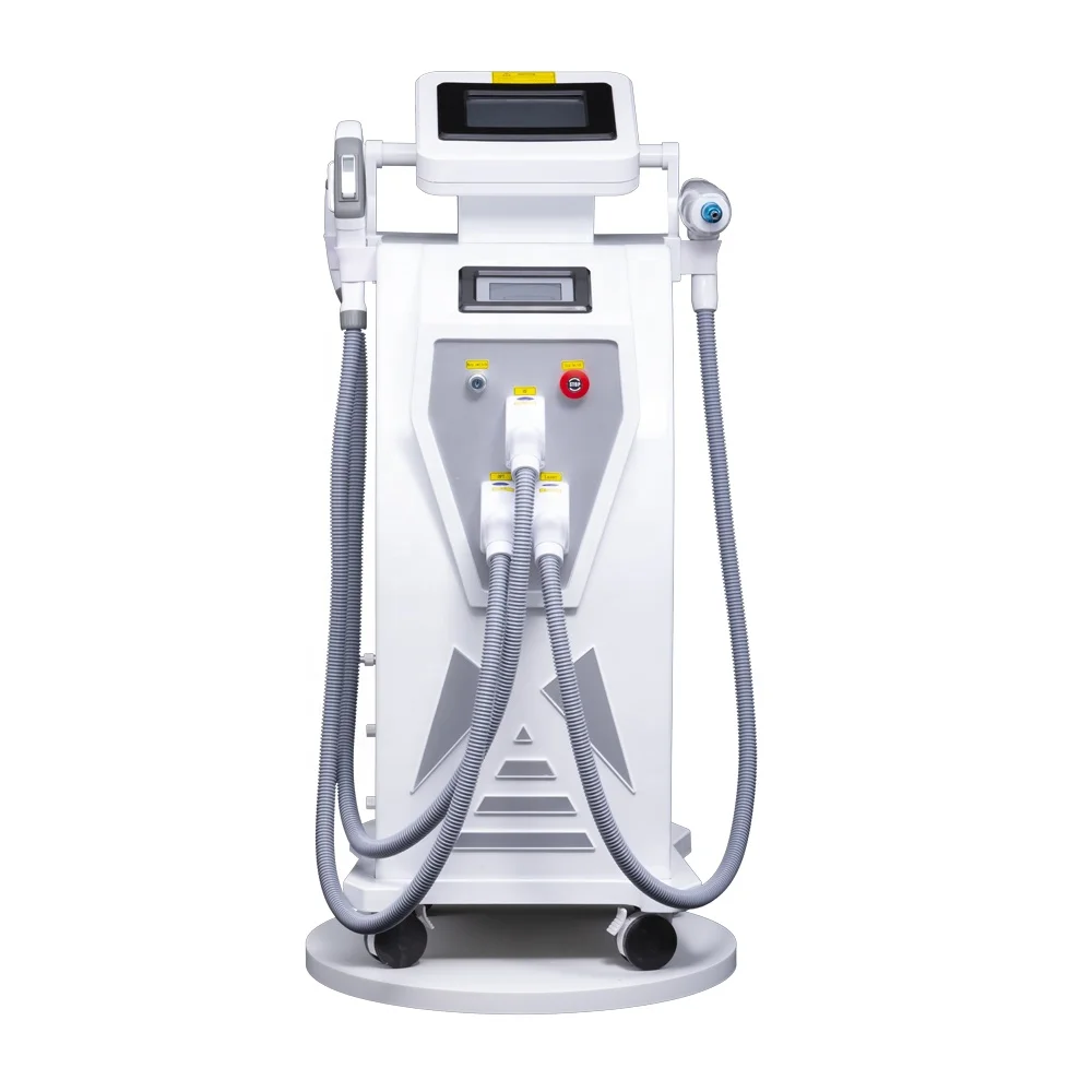 

cellulite laser carbon peeling Equipment machines 3 in 1 permanent hair remove nd yag RF OPT IPL