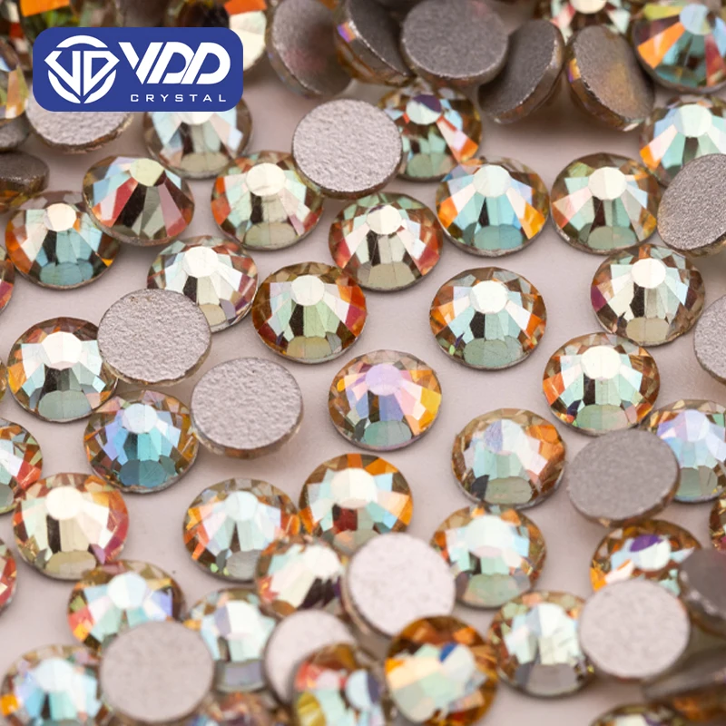 VDD 350 Magma-Moon SS6-SS30 Glass Rhinestones Crystal Flatback Strass Gems Stones Glitter for Nail Art DIY Crafts Decorations