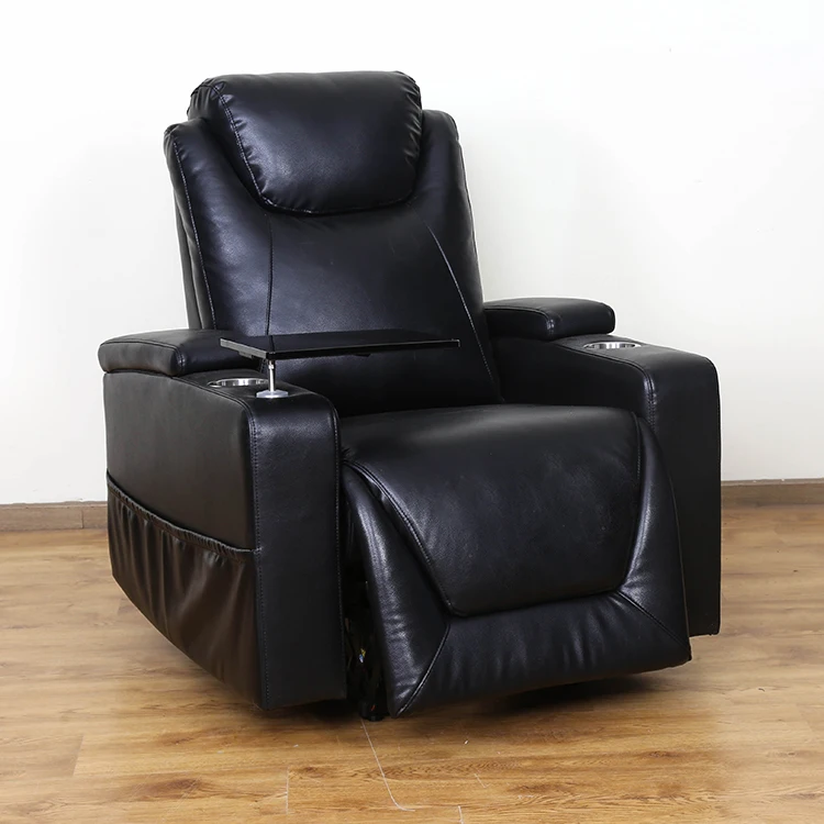 

Factory direct Rocking Home Movie Theater leather massage heat lift up rise power electric Recliner Chair