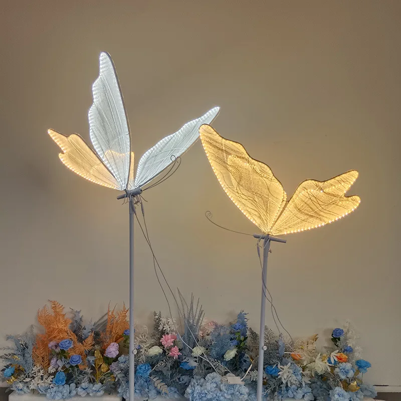 

D-L001 wedding decoration flower lamp LED butterfly centerpieces lamp for party decoration animal lamp