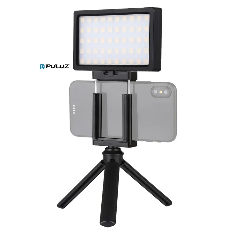 

Hot Selling PULUZ Pocket 100 LED 800LM RGB Full Color Dimmable LED Color Temperature Vlogging Light Photography Fill Light