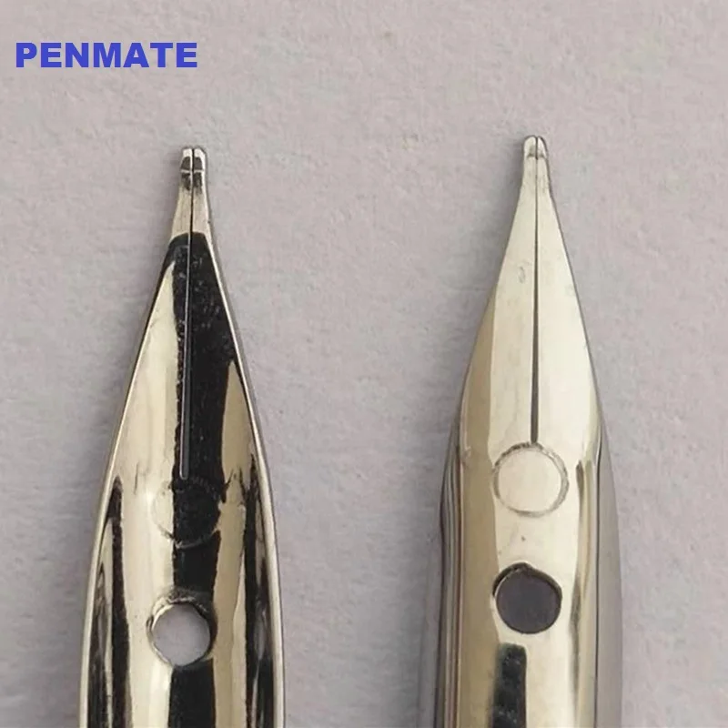 Stainless Steel Flexible Fountain Pen Grinding Nib Slim Fountain Pen