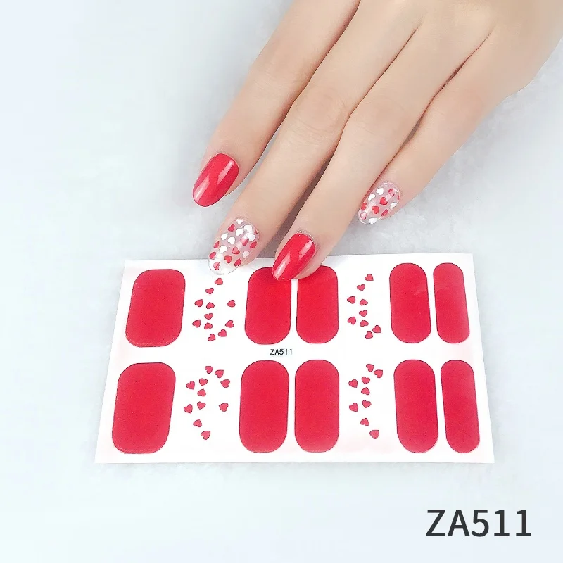 

2021 Custom 3d Nail Wraps Sticker Nail Sticker Art Nail Decoration Sticker