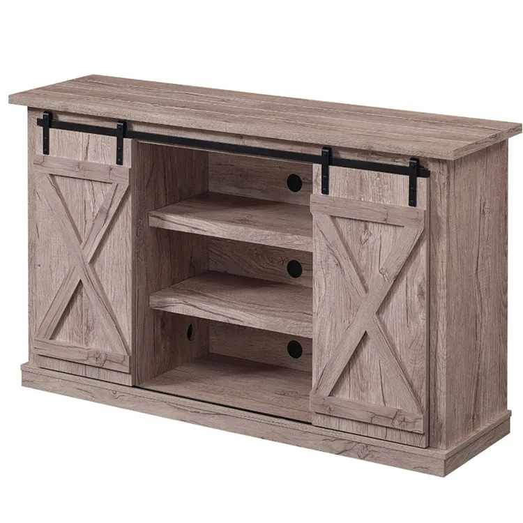 solid wood tv stand