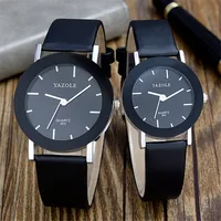 

On Sale Yazole Z 303 260 Leisure Quartz Watch Wholesale Unisex Leather Man Women Wrist Watch