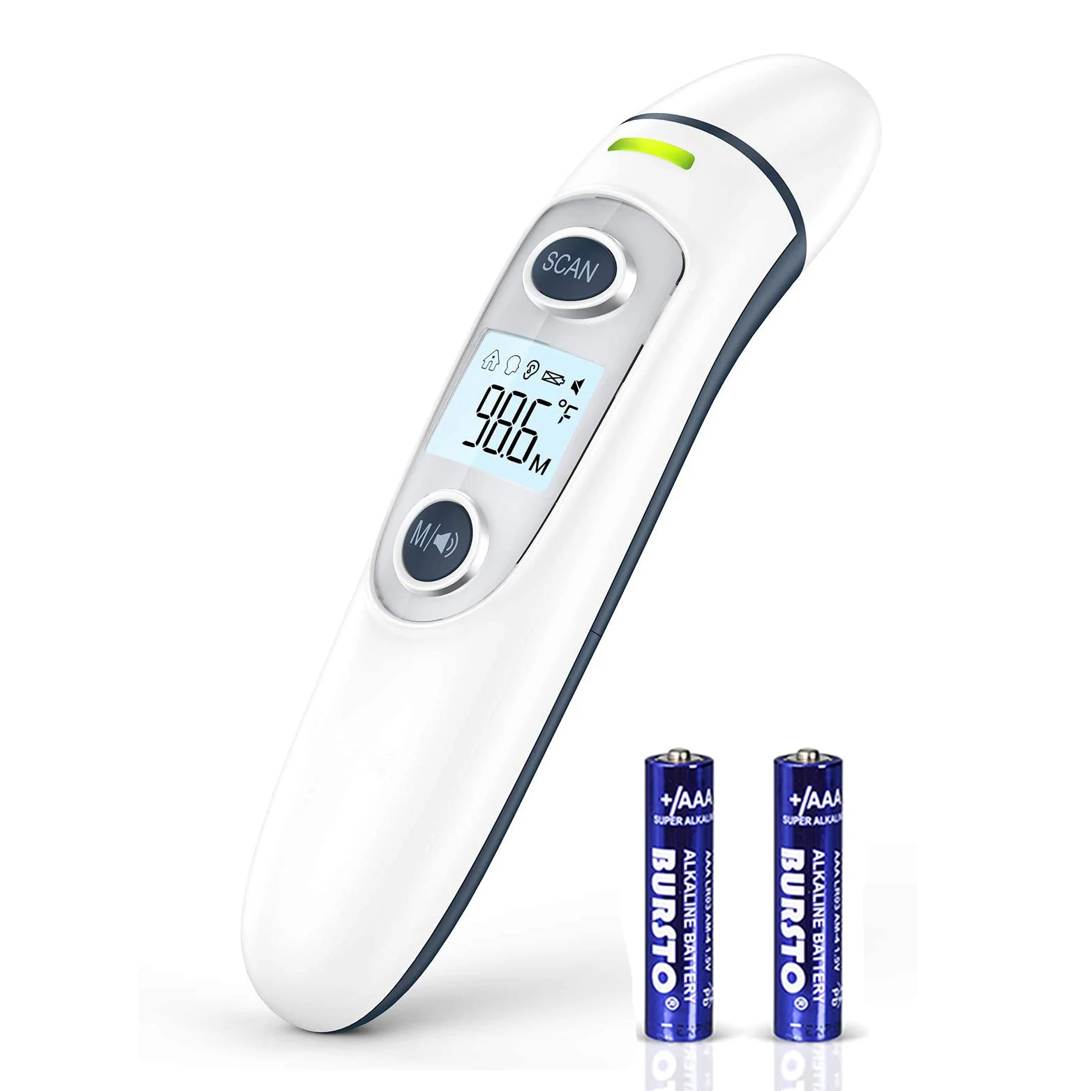 Talking Thermometer Customize Portable Children Thermometer with 35 Groups Memory 1 Second Reading