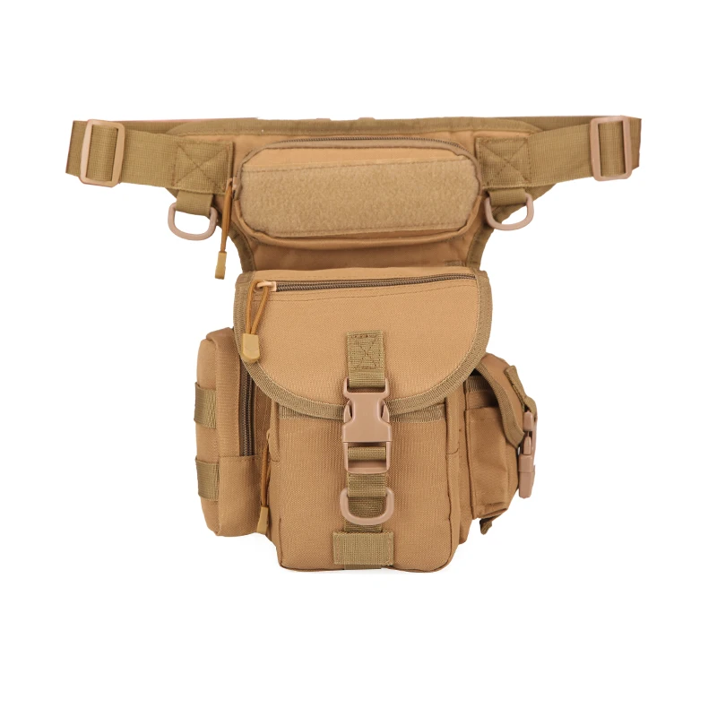 

bolsa ordinaria de pierna militar bolso de cintura uomo OEM/ODM custom Hiking Waist Fanny Pack Tactical Military Drop Leg Bag