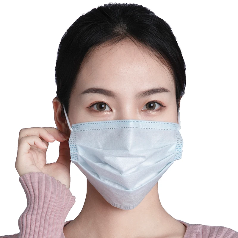 
ISO CE Approved disposable mascarillas 3 ply earloop face mask for sale 