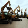 0.32m3 8t Range Short Tail Lovol Crawler Excavator R80E