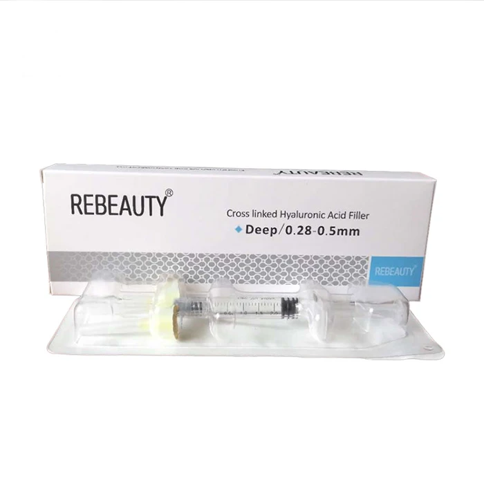 

2ml non-crosslinked hyaluronic acid dermal filler injection nose, Transparent