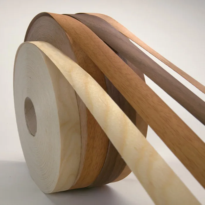 Edge Banding Veneer Door Pvc Edging Strip 0.3mm Thickness Wood Veneer