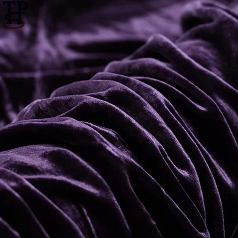 
plain solid dyed silk viscose fabric dyeing fashion silk velvet fabric 