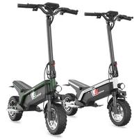 

2020 New design Trotinette Electrique/ 10inch 500W vacuum tire removable battery electric scooter for adult