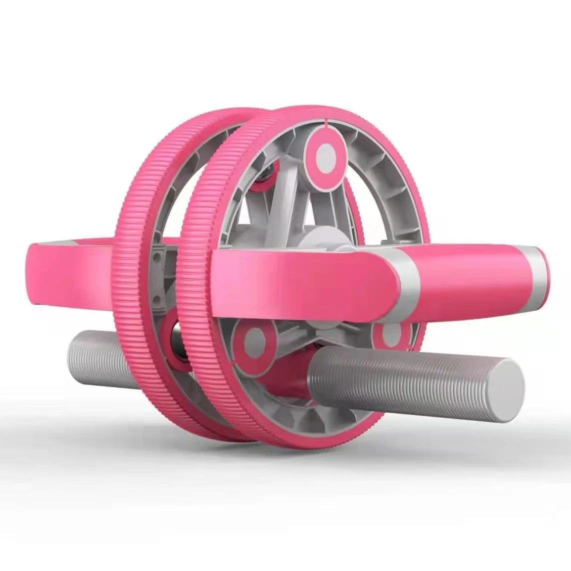 

New Design Home Fitness Push Up PP Dumbbell AB Wheel Roller Multi-mute Belly Abs Box Wheels, Green/rose red/blue/pink