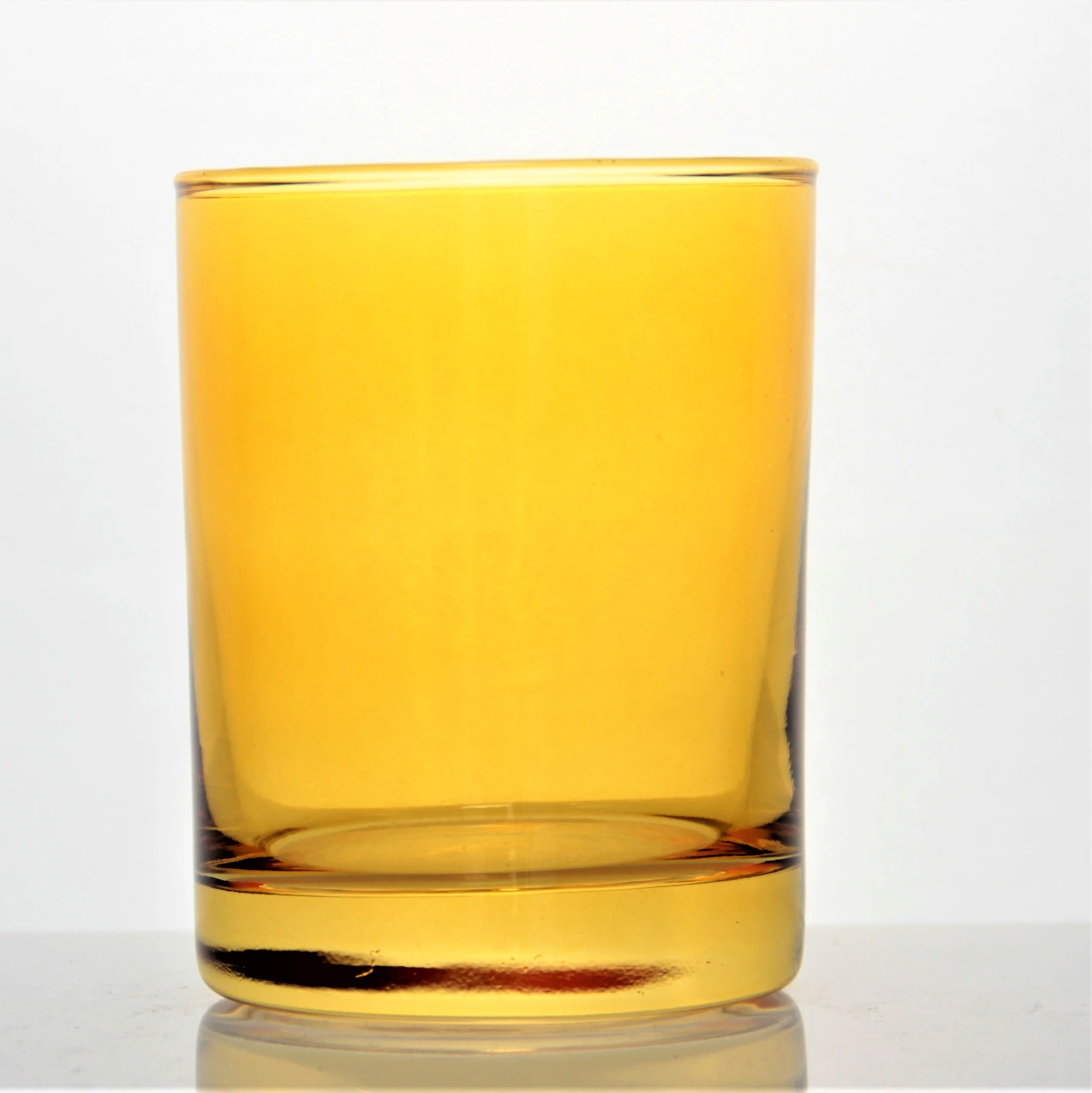 

350ML old fashion orange colored round glasses whiskey tumbler wineglass whiskey decanter glass