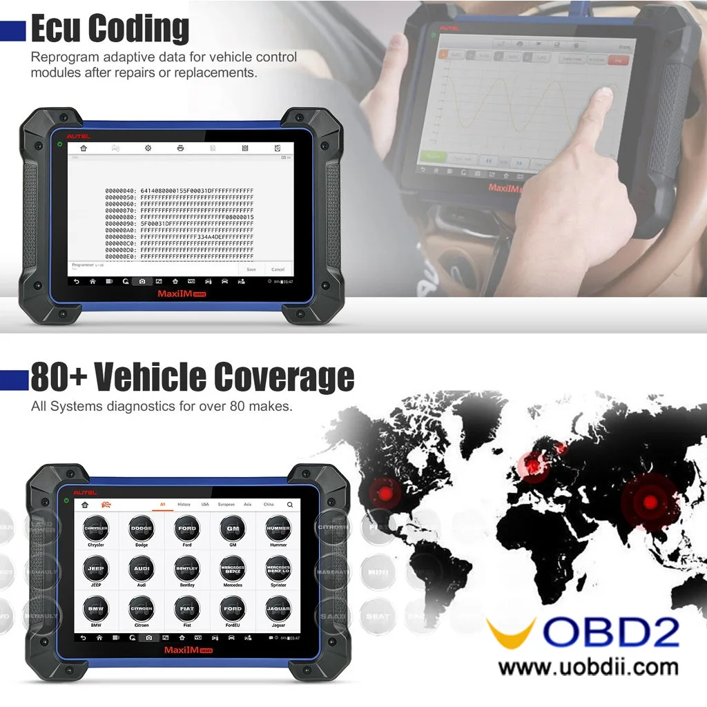 Original Autel MaxiIM IM608 ADVANCED IMMO & KEY PROGRAMMING Perfect Replacement of AURO OtoSys IM600