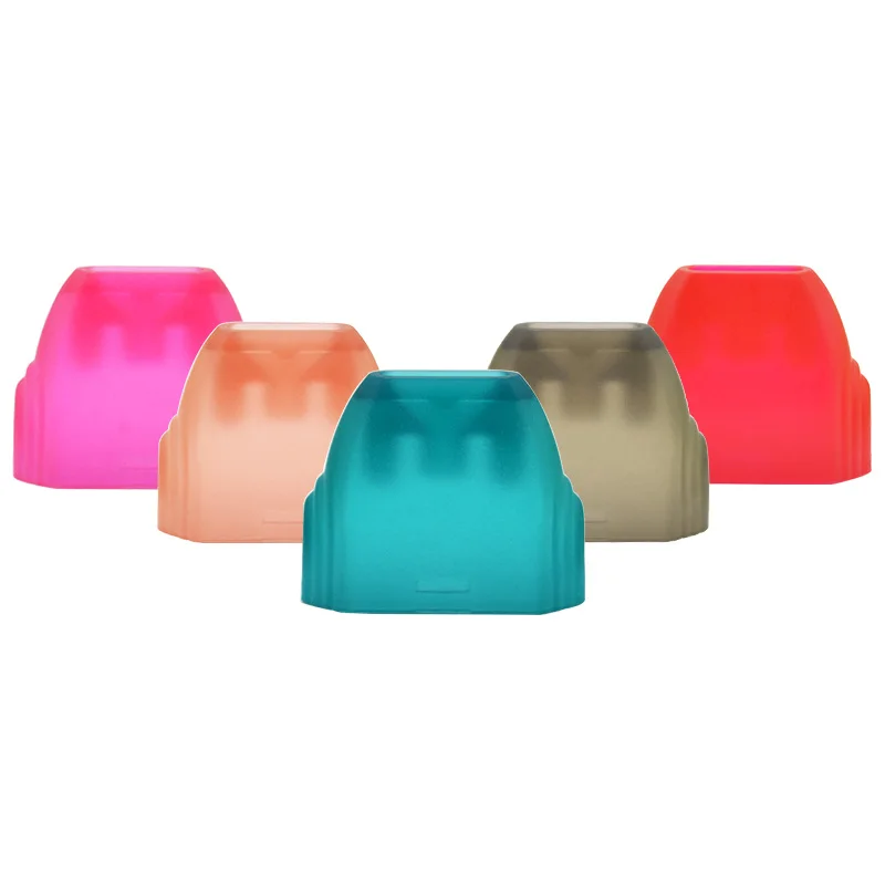 

In stock top selling Individual packaging disposable silicone/plastic/acrylic pod drip tip for caliburn pod test mouthpiece, Red;black clear;light blue;pink;light red;purple