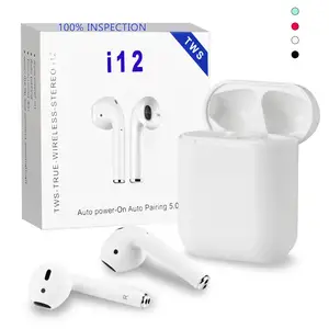 i12 TWS Stereo Earbuds Long Standby